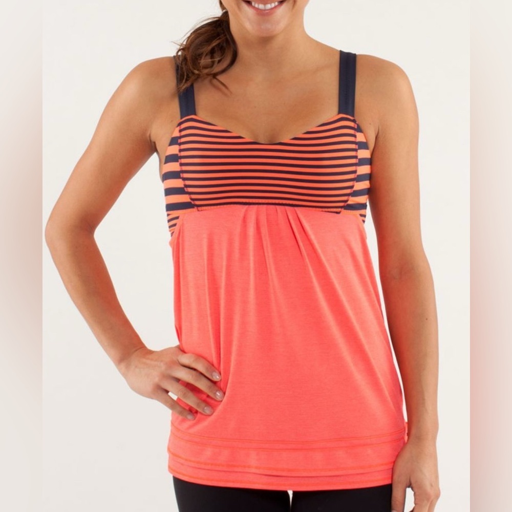 Lululemon Running Back On Track Tank Size 6